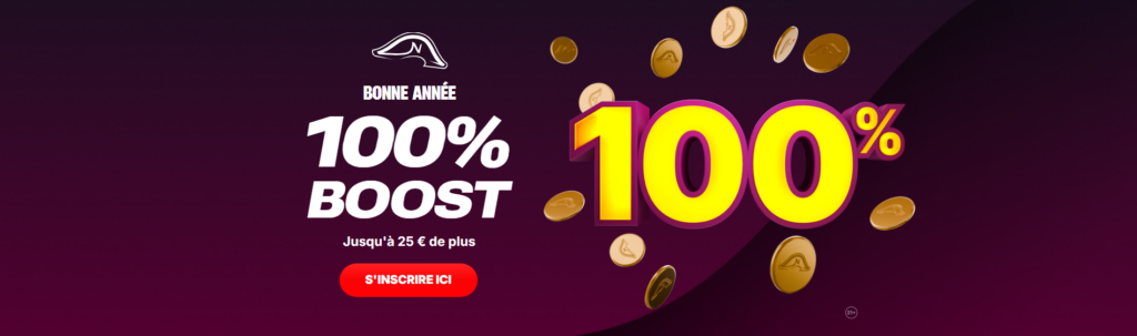 100% boost de Napoleon casino